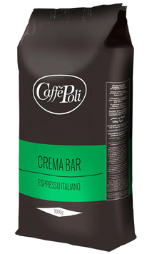 Кава в зернах Caffe Poli Crema Bar 1 кг. poli1 фото