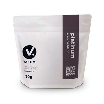 Кава в зернах Valeo Platinum 250 г 228I фото