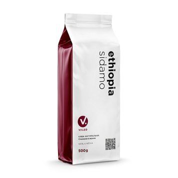 Кава в зернах Valeo Ethiopia Sidamo 228z фото