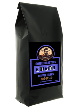 Кава в зернах Coffeerman ENIGMA 30/70 1 кг. cof2 фото